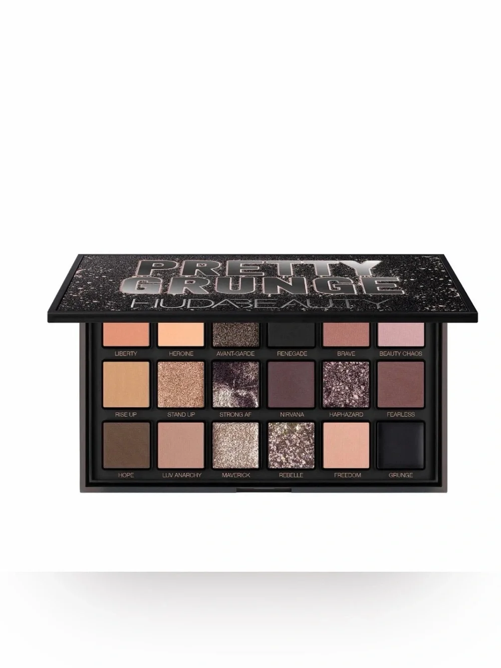 HUDA BEAUTY Icy Nude & Pretty Grunge Duo Palette Set